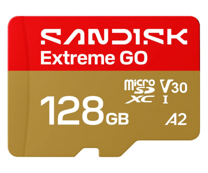 Karta pamięci Sandisk 128GB microSDXC Extreme Go UHS-I 240/120 MB/s